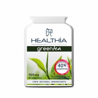 Healthia Green Tea 500mg 60 Caps