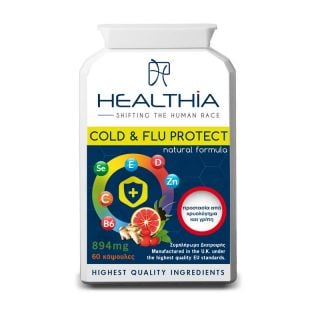 Healthia Cold & Flu Protect 60 Caps
