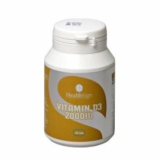 Health Sign Vitamin D3 2000IU 120 Tabs