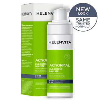 Helenvita ACNormal Cleansing Mousse 150ml Αφρός Καθαρισμού για Ακμή