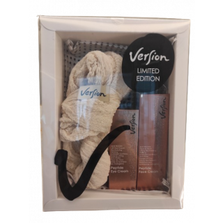 Version Promo Limited Edition Peptide Κρέμα Ματιών 30ml & Peptide Κρέμα Προσώπου 50ml & Δώρο Χειροποίητο Φουλάρι 