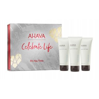 Ahava Promo It's Your Time Mineral Ενυδατική Λοσιόν Σώματος 100ml & Mineral Ενυδατική Κρέμα Χεριών 100ml & Mineral Ενυδατικό Αφρόλουτρο 100ml