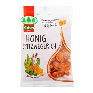Kaiser Honig Spitzwegerich Candies With Ribwort & Honey 90gr
