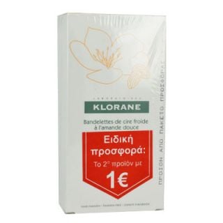 Klorane Hair Removal Cold Wax Small Strips 2 x 6