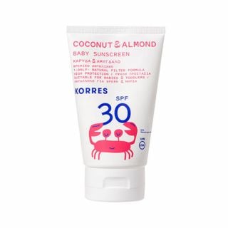 Korres Coconut & Almond Baby Sunscreen SPF30 100ml