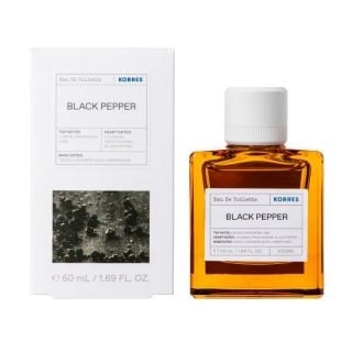 Korres Eau De Toilette Black Pepper Ανδρικό Άρωμα Μαύρο Πιπέρι, 50ml