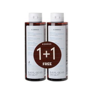 Korres Shampoo Liquorice and Urtica 2 x 250ml