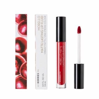 Korres Morello Matte Lasting Lip Fluid 3.4 ml 59 Brick Red