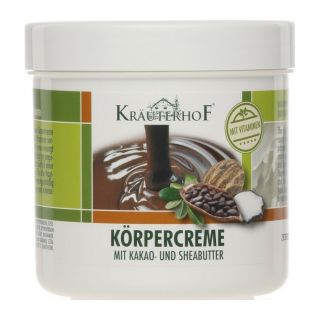 Krauterhof Κρέμα Σώματος με Κακάο & Βούτυρο Καριτέ 250ml