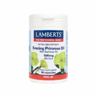 Lamberts Evening Primrose Oil with Starflower Oil 1000mg 90 Caps 