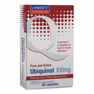 Lamberts Ubiquinol 100mg 60 Caps