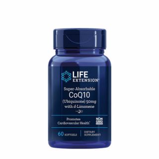 Life Extension Super-Absorbable CoQ10 with d-Limonene 100mg 60 Softgels