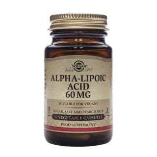 Solgar Alpha Lipoic Acid 60mg 30 Caps