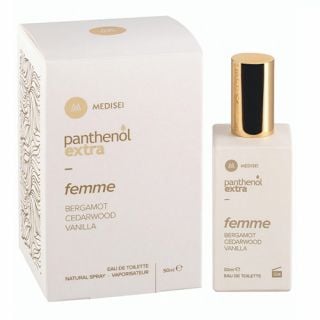 Panthenol Extra Femme Bergamot Cedarwood Vanilla Eau de Toilette 50ml 