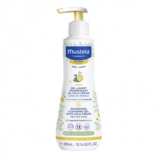 Mustela Gel Lavant Nourrissant au Cold Cream 300ml Ζελ Καθαρισμού για Θρέψη