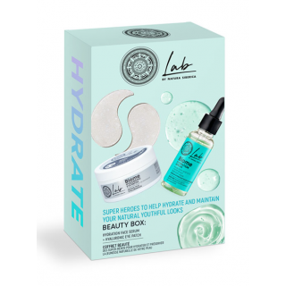 Natura Siberica Promo Biome Beauty Box Πακέτο Ενυδάτωσης: Ενυδατικός Ορός Προσώπου 30ml &  Eye Patches Με Υαλουρονικό Οξύ 60τμχ