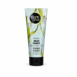 Natura Siberica Organic Shop Μάσκα Προσώπου Θαλασσινής Λάσπης για Σύσφιξη των Πόρων 75ml