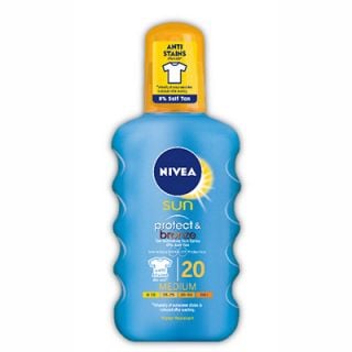 Nivea Sun Protect & Bronze Spray SPF20 200ml