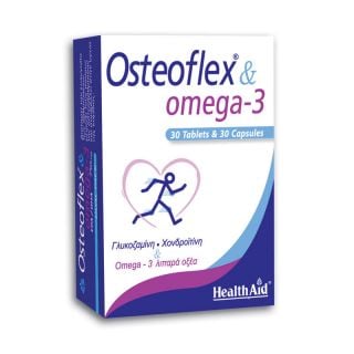 Health Aid Osteoflex & Omega 3 30 Tabs + 30 Caps Υγιείς Αρθρώσεις