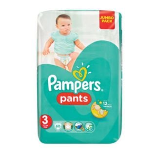 Pampers Pants Midi No3 (6 - 11kg) 60