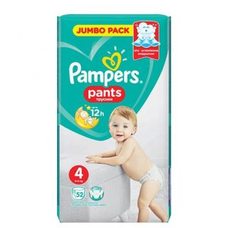 Pampers Pants Maxi No4 (9 - 15kg) 52