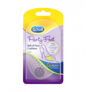 Dr. Scholl Gel Activ Party Feet Εξαιρετικά Λεπτά Πατάκια για το Μπροστινό Μέρος του Πέλματος 1ζευγάρι