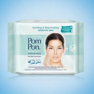 Pom Pon Sensitive Skin Υγρά Μαντηλάκια Καθαρισμού 20 Τεμάχια