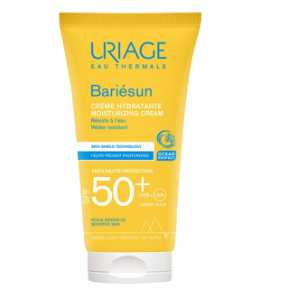 Uriage New Bariesun Moisturizing Cream Spf50 Sensitive Skin 50ml Ενυδατικό Αντηλιακό Προσώπου