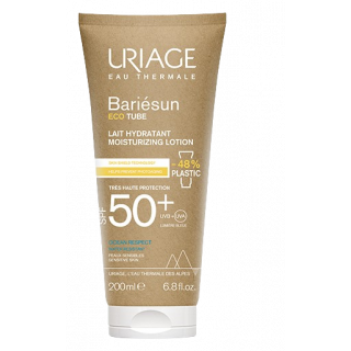 Uriage New Bariesun Eco Tube Moisturizing Lotion Spf50 200ml Αντηλιακή Ενυδατική Λοσιόν Προσώπου & Σώματος