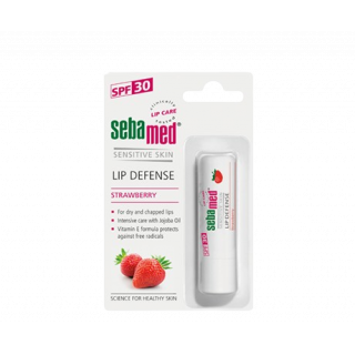 Sebamed Lip Defence Strawberry Spf30 4.8g Αντηλιακό Ενυδατικό Στικ για τα Χείλη με Γεύση Φράουλα