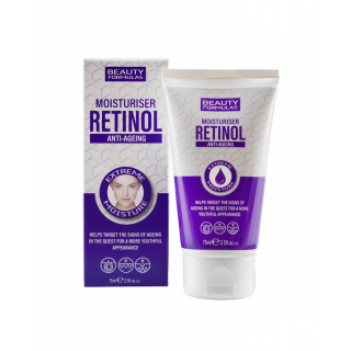 Beauty Formulas Retinol Ενυδατική & Αντιγηραντική Κρέμα Προσώπου με Ρετινόλη 75ml