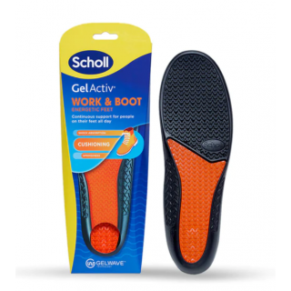 Dr.Scholl Gel Activ Σόλα για Μποτάκια Εργασίας Μέγεθος Large (No 40-46.5) 1ζευγάρι
