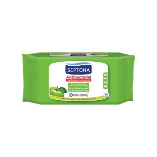 Septona Antibacterial Refresh Wipes 60 Items