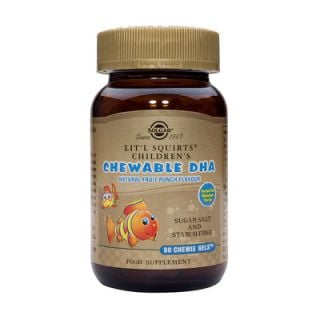 Solgar Childrens' Chewable DHA 90 Chewie-Gels