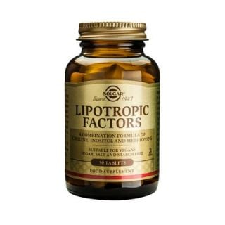 Solgar Lipotropic Factors 50 Tabs 