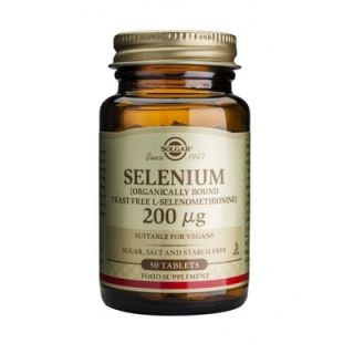 Solgar Selenium 200μg 50 Tabs