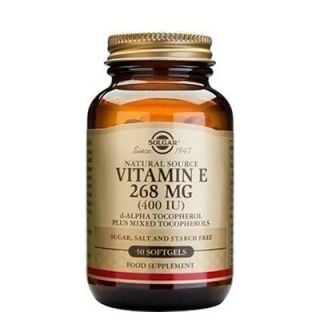 Solgar Vitamin E 400IU 50 Softgels