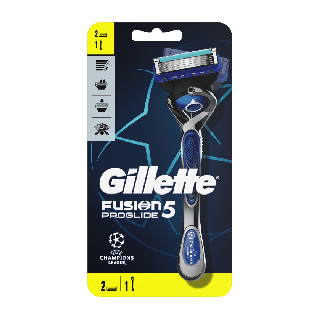 Gillette Fusion5 ProGlide 1 Τεμάχιο + 2 Aνταλλακτικά Ξυριστική Mηχανή με Τεχνολογία FlexBall