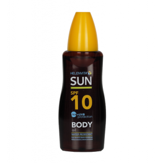 Helenvita Sun Αντηλιακό Λάδι Χαμηλής Προστασίας SPF10, 200ml