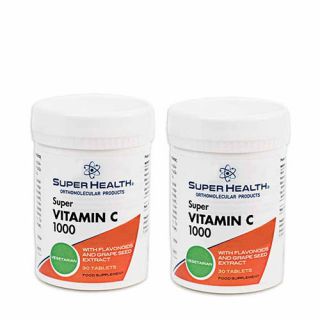 Super Health Vitamin C 2 x 30 Tabs