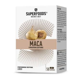 Superfoods Maca Eubias 50 Caps