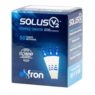 Eifron Solus V2 Blood Glucose Test Strips 50items