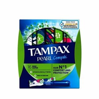 Tampax Compak Pearl Super 16