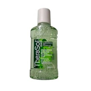 Therasol Med Mouthwash Green 250ml Στοματικό Διάλυμα με Ισχυρή Αντιμικροβιακή Δράση