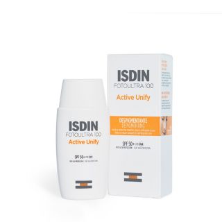 Isdin Foto Ultra 100 Active Unify Fusion Fluid SPF50+  Αντηλιακό Προσώπου50ml
