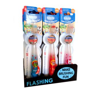B-Brite Flashing Timer Soft Toothbrush Kids 1 Item