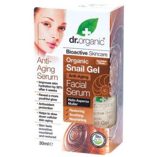 Dr. Organic Snail Gel Facial Serum 30ml Anti-aging