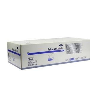 Hartmann Peha-Soft Nitrile Fino Powderfree Examination Nitrile Gloves Small 150 Items