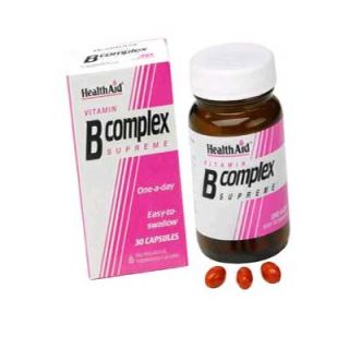 Health Aid B Complex Supreme 30 Caps