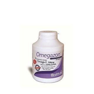 Health Aid Omegazon Blister 120 Caps Fish Oil